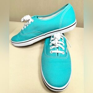 VANS Shoes Lo Pro Teal Women’s size 8.5 Men’s size 7